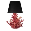 Lampada da tavolo Coralli Coral & Black di Antonio Fullin