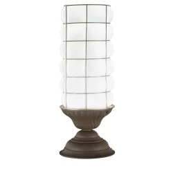 Lampada da tavolo Corno Ducale Bianca