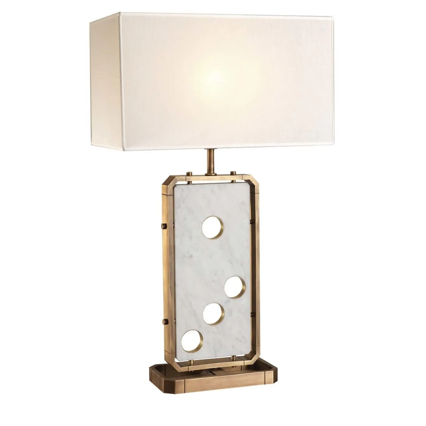 Lampada da tavolo Domino di Ciarmoli Queda Studio
