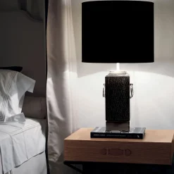 Lampada da tavolo Durmast con anelli di Michele Bonan