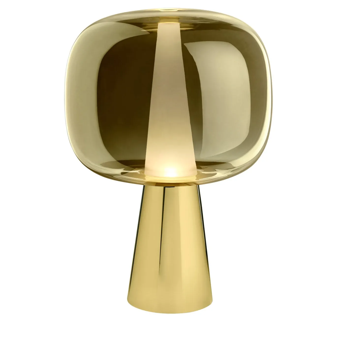 Lampada da Tavolo Dusk Dawn in Ottone di Branch Creative