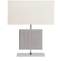Lampada da tavolo Ebe Herringboone