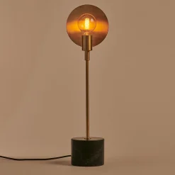 Lampada da tavolo Essential / Vanessa in marmo verde Guatemala