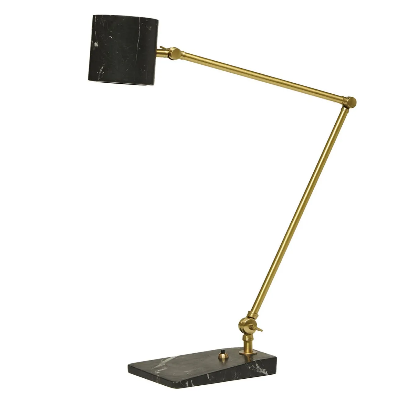 Lampada da tavolo Flamingo in marmo nero Marquinha