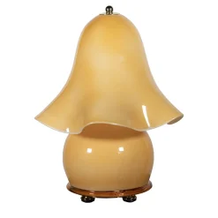 Lampada da Tavolo Frou Frou in Vetro Ambra