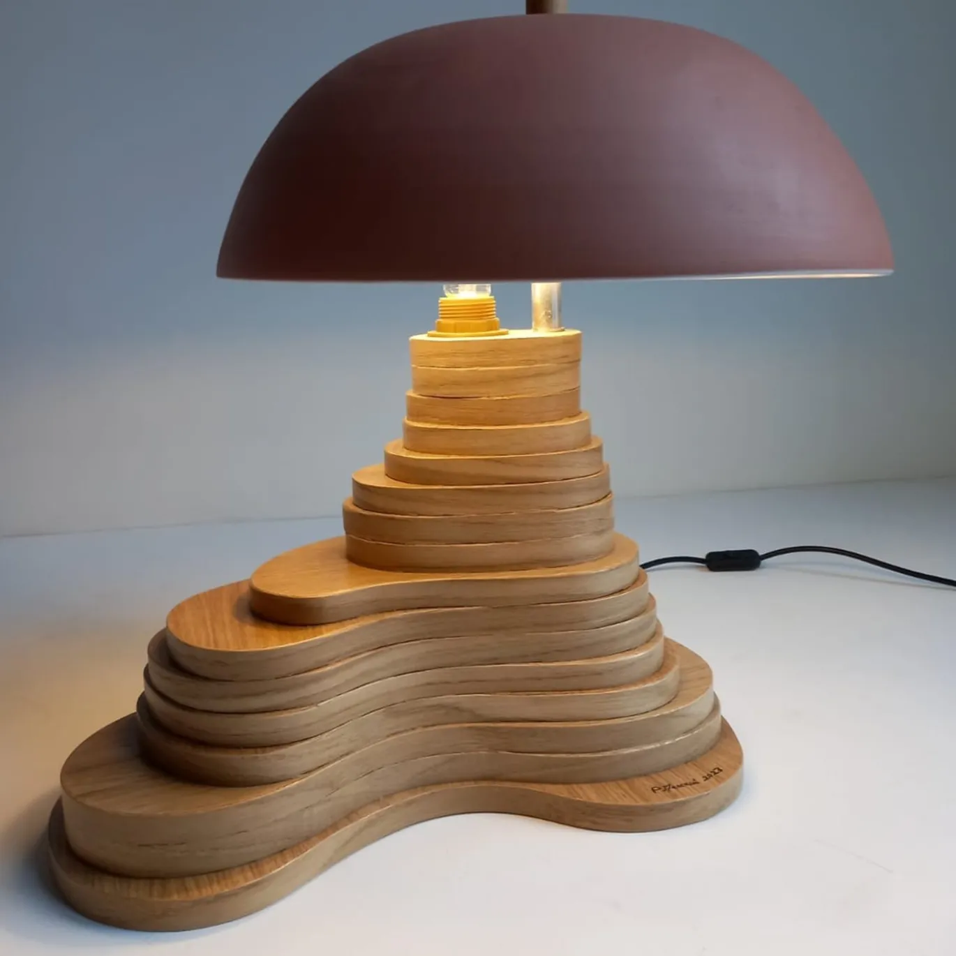 Lampada da tavolo Fungus di Pietro Meccani
