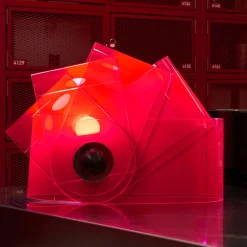 Lampada da tavolo Gherpe Red