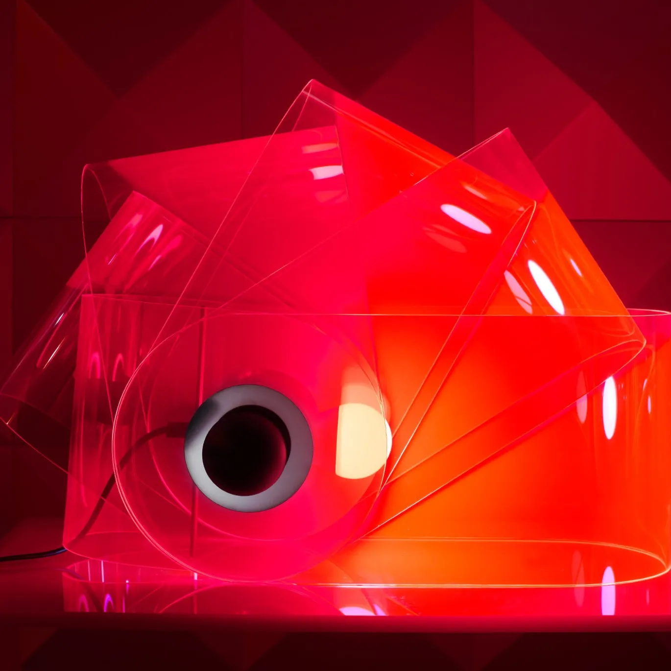 Lampada da tavolo Gherpe Red