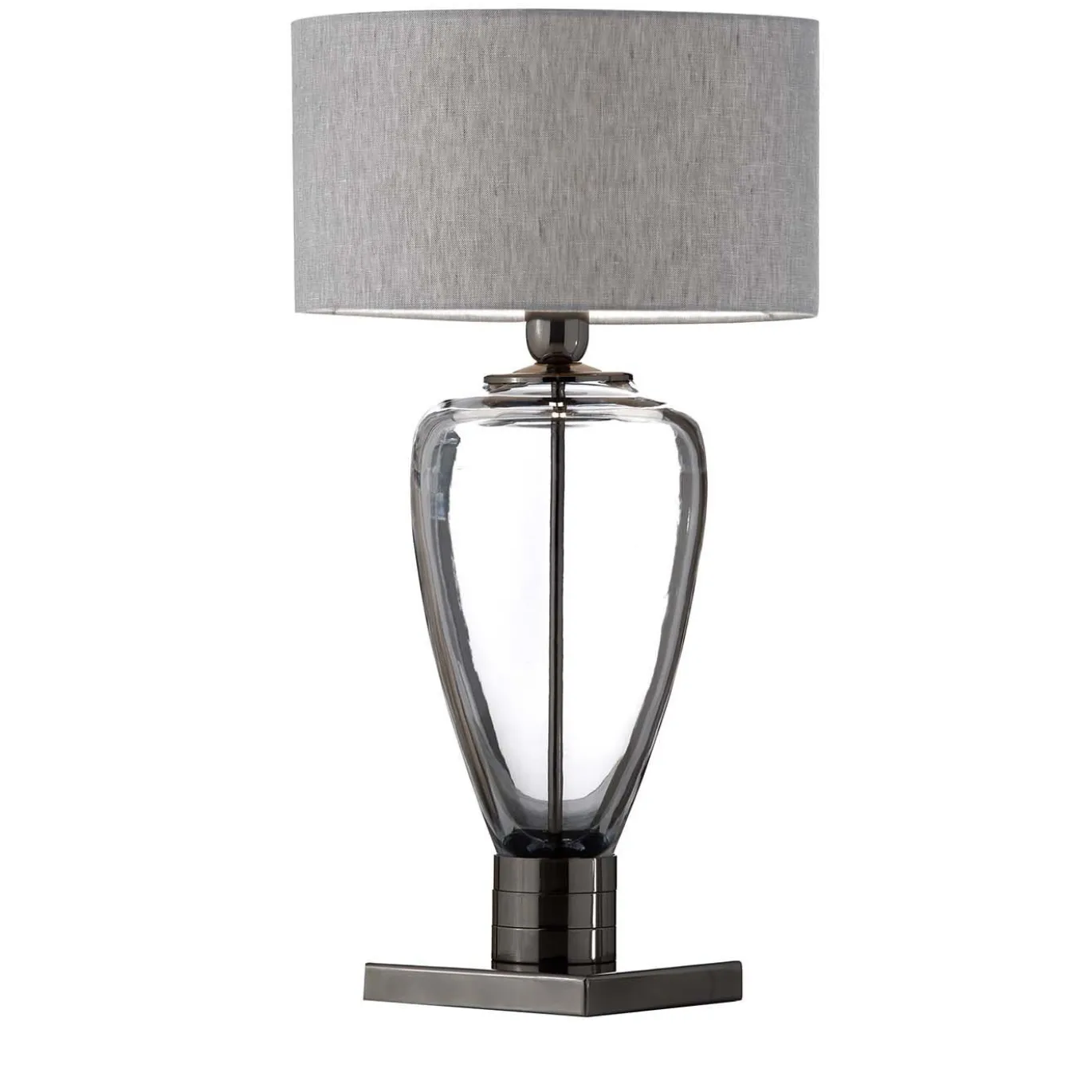 Lampada da tavolo grigia