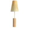 Lampada da tavolo Haute Couture ocra e verde