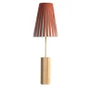 Lampada da tavolo Haute Couture verde e mattone