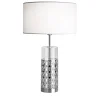 Lampada da tavolo Hiroito Silvery