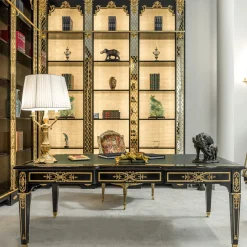 LAMPADA DA TAVOLO IN BRONZO STILE LUIGI XV