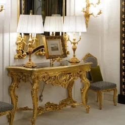 LAMPADA DA TAVOLO IN BRONZO STILE LUIGI XV