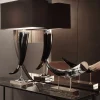 Lampada da Tavolo in Corno Nero
