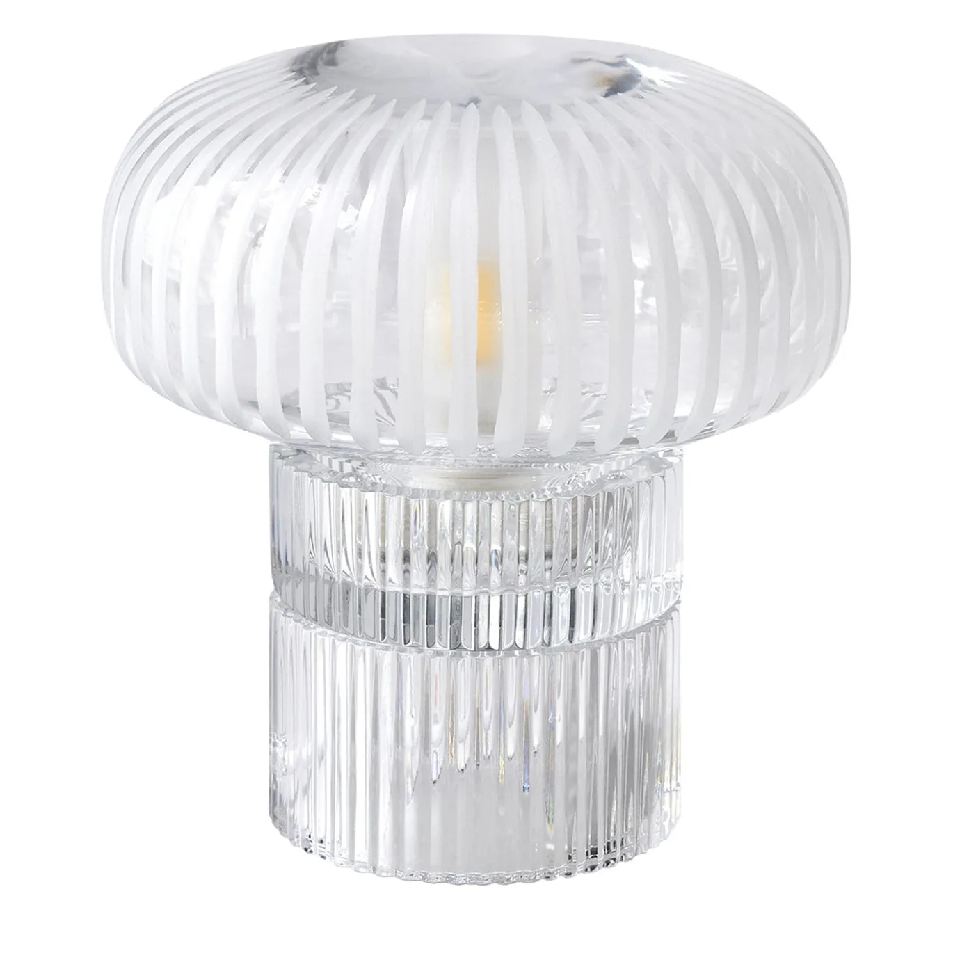Lampada da tavolo in cristallo Tello Clear Piccolo