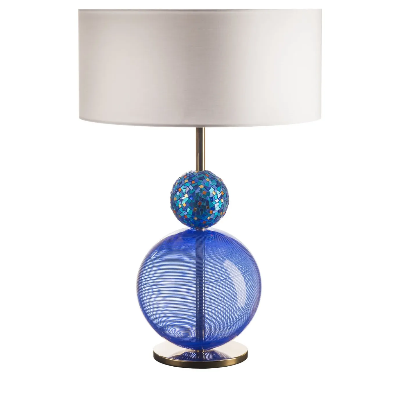 Lampada da tavolo Infinito Blu