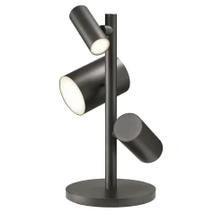 Lampada da tavolo in metallo nero CanCan