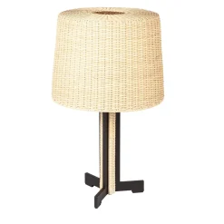Lampada da tavolo in rattan Rhapsody (grande)