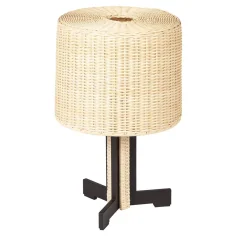 Lampada da tavolo in rattan Rhapsody (piccola)