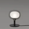 Lampada da tavolo in vetro fumé Nabila di Corrado Dotti