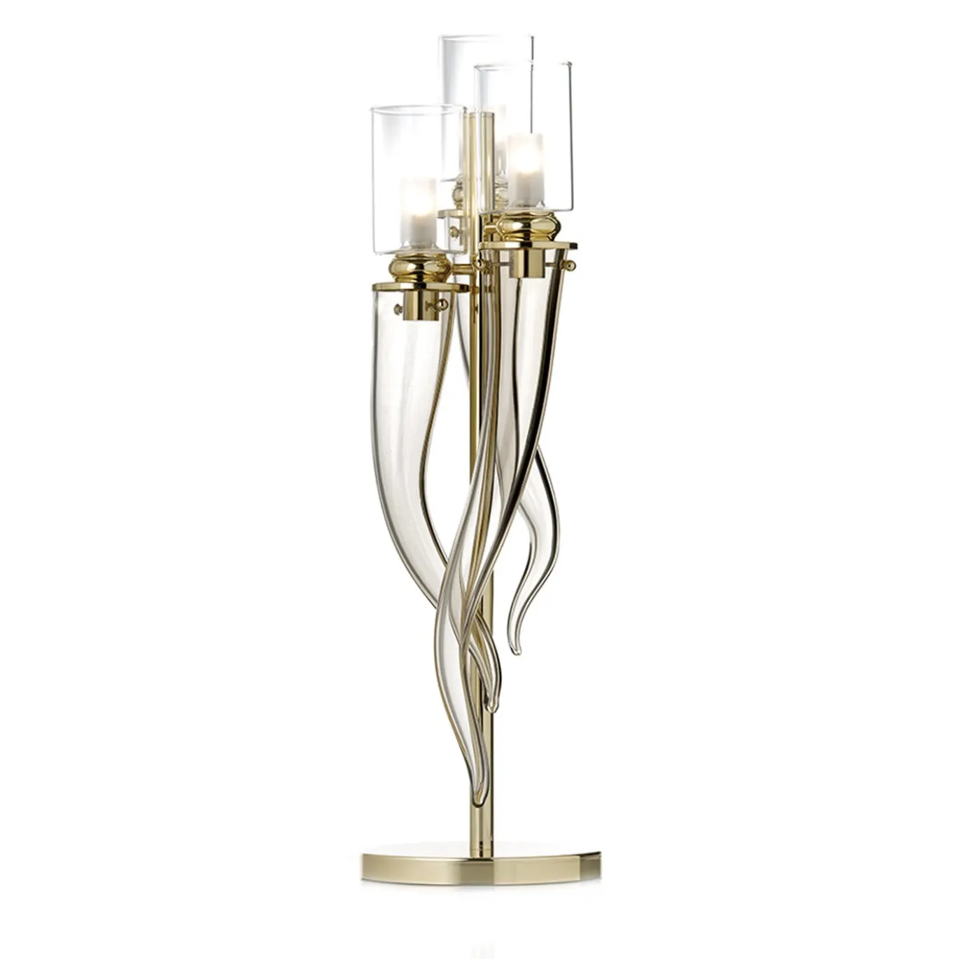 Lampada da tavolo in vetro veneziano Honey