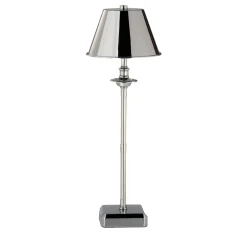 Lampada da tavolo Kuma S Chrome di Michele Bönan