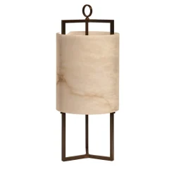Lampada da tavolo Lantern in bronzo