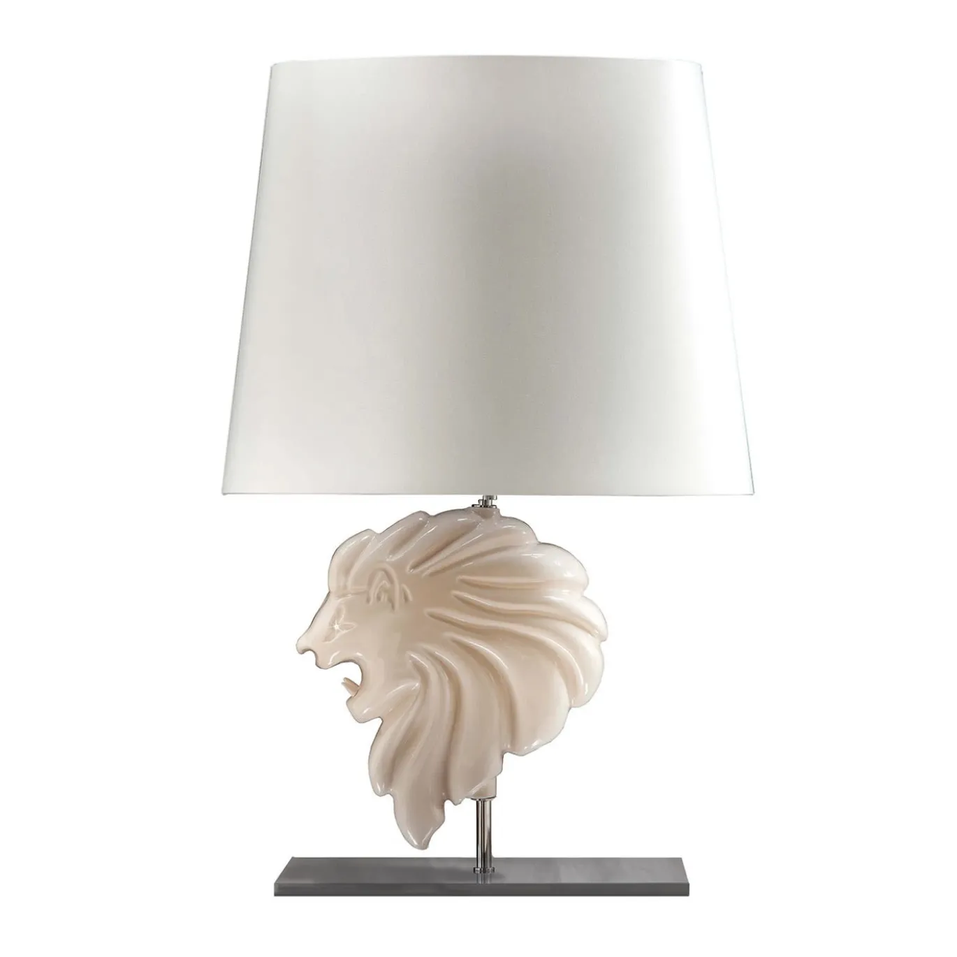Lampada da tavolo Lion Beige