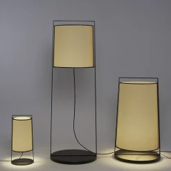 Lampada da tavolo Macao Beige di Corrado Dotti