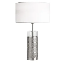 Lampada da tavolo Marbella Silvery