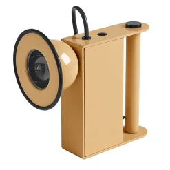 Lampada da tavolo Minibox Beige di Gae Aulenti e Piero Castiglioni