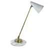 Lampada da tavolo Nancy M264 in bronzo spazzolato di Michele Bönan