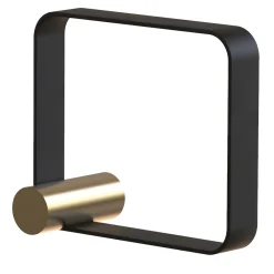 Lampada da Tavolo Nastro Nera e Oro