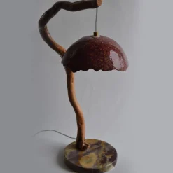 Lampada da tavolo Natura Magenta
