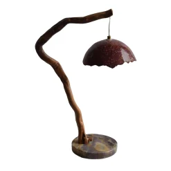Lampada da tavolo Natura Magenta