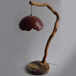 Lampada da tavolo Natura Magenta