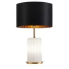 Lampada da tavolo nera