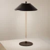 Lampada da tavolo nera Candilee di Isacco Brioschi