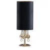 Lampada da tavolo nera Esmeralda
