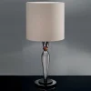 Lampada da tavolo Olympia grigio