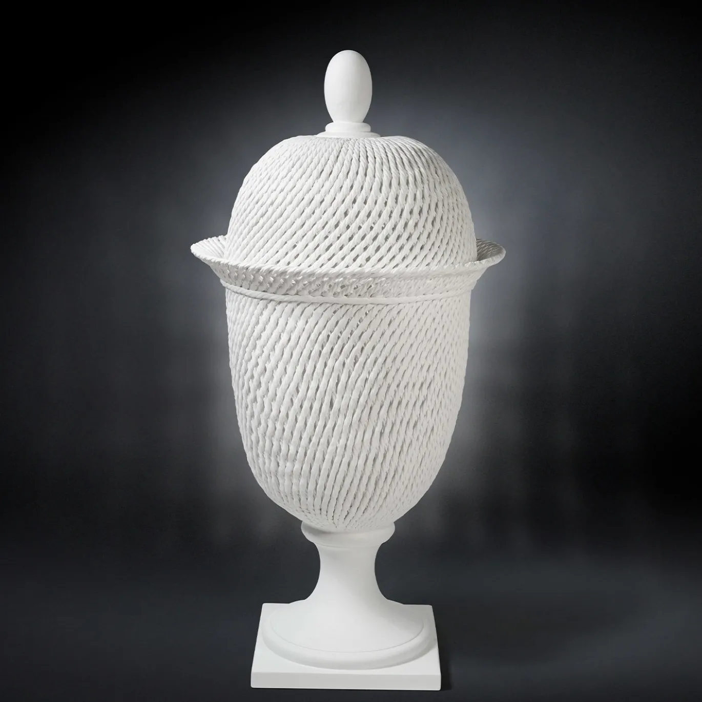 Lampada da tavolo/pavimento Potiche Palladio Bianco