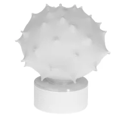 Lampada da Tavolo Piccola a LED in Vetro Trilli Riccio
