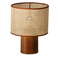 Lampada da tavolo piccola in rattan Sonora #1
