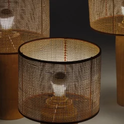 Lampada da tavolo piccola in rattan Sonora #1