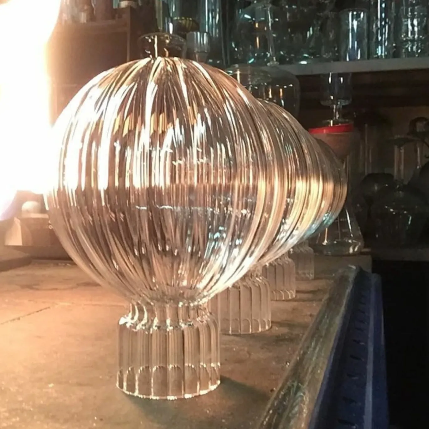 Lampada da tavolo Ping di Andrea Barra