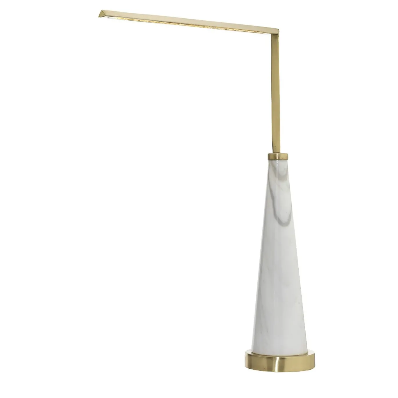 Lampada da tavolo Pinocchio in marmo di Carrara
