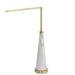 Lampada da tavolo Pinocchio in marmo di Carrara