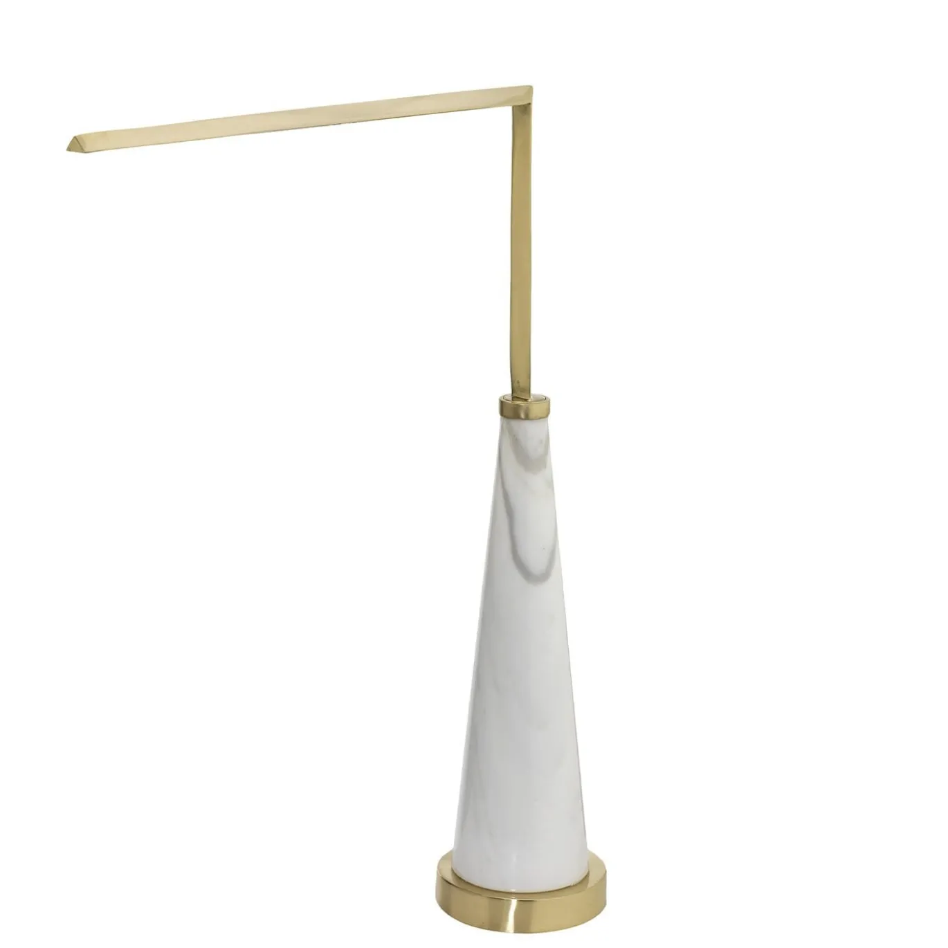 Lampada da tavolo Pinocchio in marmo di Carrara