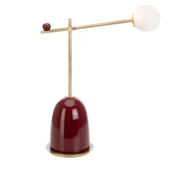 Lampada da tavolo Pins Burgundy
